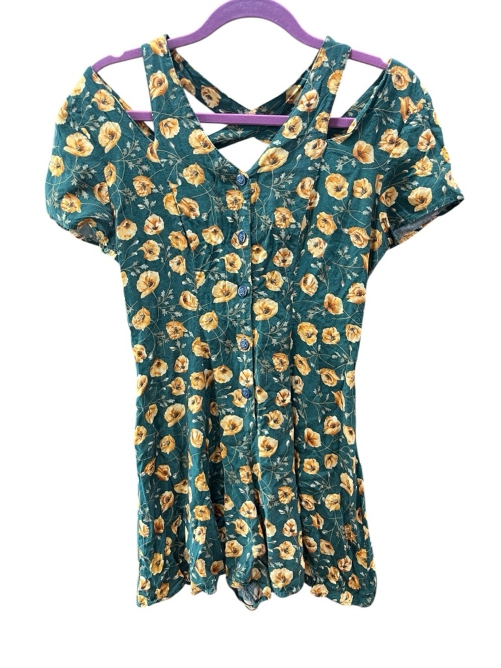 Joni Blair Vintage Floral Romper